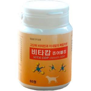 비타캅 츄어블정 60정(고단위 종합비타민/미네랄제)