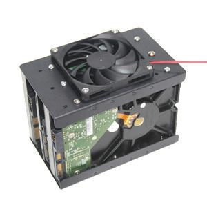 냉각 팬 3.5 인치 기계식 하드 디스크 브래킷 HDD 컴퓨터 케이스 확장 지원 팬 냉각 2/3 레이어 홀더 금속
