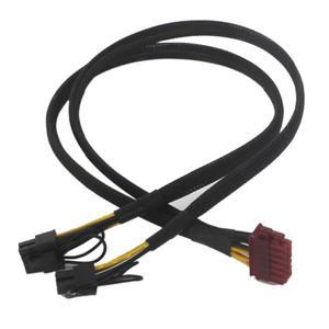 ENERMAX 모듈러 PSU용 POWER LOGIC 케이블 2 핀 듀얼 PCI E 8 핀 6 + 2 핀