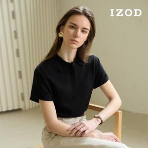 IZOD 25SS 썸머코튼 카라 니트 3종 여성 [돌먼핏]