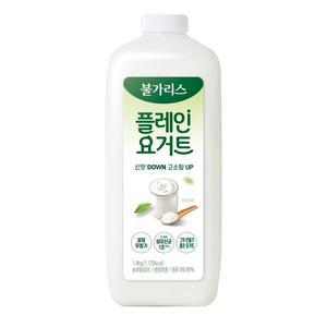 남양 불가리스 플레인 요거트 1.8L