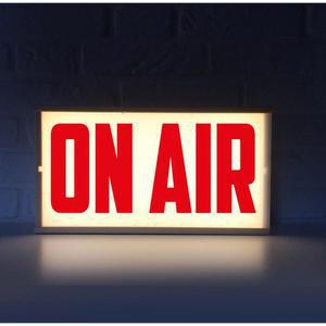 ONAIR 조명 스튜디오 사인 경고 방송 간판 제품 라이브 촬영 장식 방송중