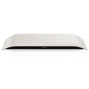 블루앤트 사운드블레이드 언더 모니터 사운드바, 강력한 120와트, 2 1채널 USB C, PC용 블루투스 5 3 데스크톱 스피커, 스트리밍 콘텐츠, 음악 및 게임용 Mac 흰색