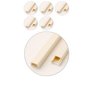 간편시공 내경 14mm X 1M PVC 전선보호관 12입/정리/가리개/보호/관/카바/쫄/기선/알루미늄/커버/몰드