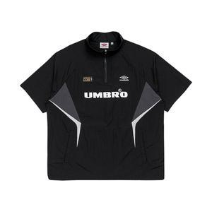 [엄브로] HBL BLOKE 반팔 스탠넥 아노락 UQ223CWT52BLK
