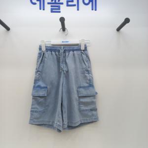 에꼴리에  6부 버뮤다  쿨  카고진(25B5257  BL)