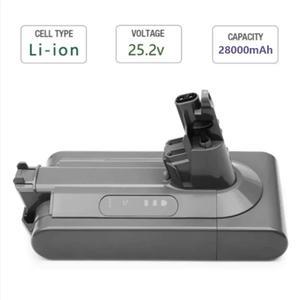 2023 다이슨 V10 SV12 충전식 배터리 절대 교체 한 푹신한 사이클론  청소기 25.2V 28000mAh