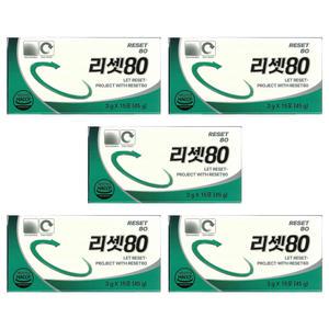 리셋80 3g 15포 5박스