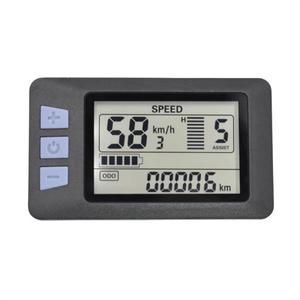 계량기 계기판 LCD 디스플레이 전기 자전거 패널 스쿠터 (5핀) Y67A P3H 24V 36V 60V