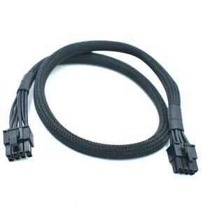 Seasonic FOCUS 시리즈 PSU 그래픽용 슬리브 케이블 PCIe 8 핀 포트-PCIe 6 + 2 수 전원 어댑터 16AWG