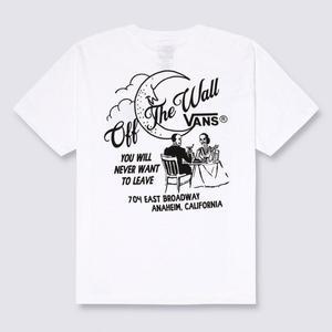 [반스](광주신세계)VANS 반스 파인 다이닝 반소매 티셔츠 화이트 / VN000M6BWHT