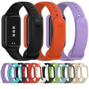 Xiaomi 스마트 밴드 8 용 실리콘 스트랩 Redmi Band 2 용 액티브 팔찌 시계 밴드 스마트 시계 액세서리 Xia