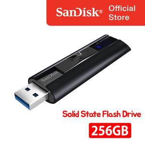 [샌디스크]USB메모리 SSD성능 유에스비 256GB 256기가 대용량 USB3.2Gen1 초고속 전송 외장메모리 SDCZ880