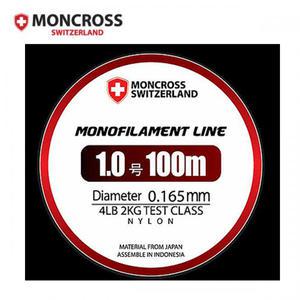 몽크로스 모노필라멘트 라인 100m 민물원줄 루어줄