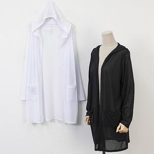 [아이우먼] 슬림 멀티 후드 가디건 HG0175RM104 빅사이즈