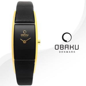 [오바쿠][OBAKU] 오바쿠 V150LABRB1 여성시계 가죽밴드 손목시계
