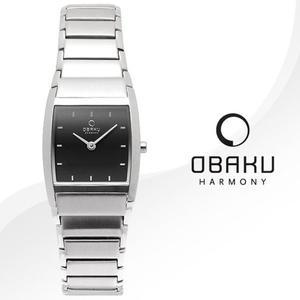 [오바쿠][OBAKU] 오바쿠 V142LCBSC 여성시계 메탈밴드 손목시계