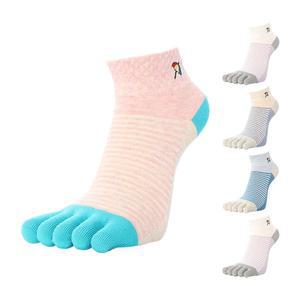 [아놀드파마]AP6110 여자 단목 무좀 패션 발가락양말 5족세트