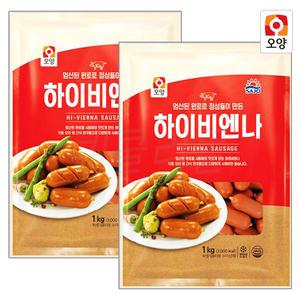 사조오양 하이비엔나 1kg x 2개