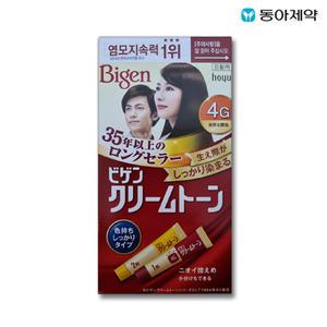 비겐 크림톤 40g 4G 자연밤색 염색약, 1개