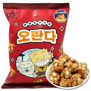 서울제과 검정고무신 오란다 스낵 160g