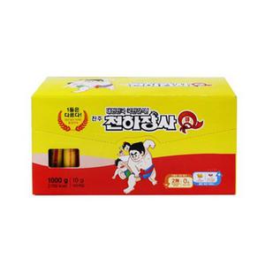 진주햄 천하장사 Q1000g(10gx100개입) 간편 소시지 어린이 남여노소 간식