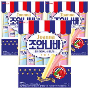 롯데웰푸드 조안나바, 396ml, 3개