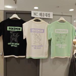 [보리보리/오후]뮤츠~아르세우스~리자몽~촉감 좋고 완전 멋진 ~ 전설의 포켓몬 티셔츠OHRA2343C