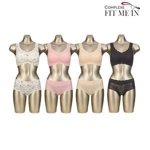 [특가진행] 콤플렉스 아쿠아프리컷 무봉제 노와이어 브라팬티세트 8종