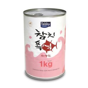 테비 참치폭식 타우린 1kg x6개 대용량 고양이간식