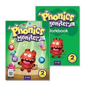 Phonics Monster 파닉스 몬스터 2 세트 (전2권) : Student Book + Workbook