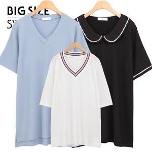 여름신상 66~120 빅사이즈 롱 티셔츠 원피스 여성 빅사이즈 여성티셔츠 모음
