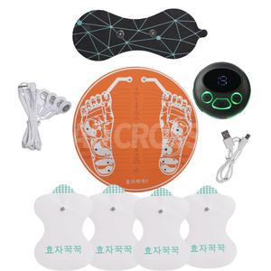 효자꾹꾹 발마사지 휴대용 무선 EMS 종아리 발바닥 발 지압 주무름 두드림 마사지 패드 마사지기