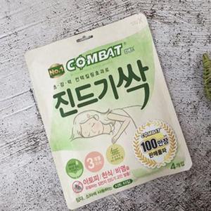 가정용 침실 진드기퇴치제 (시트타입) 4P 집진드기퇴치
