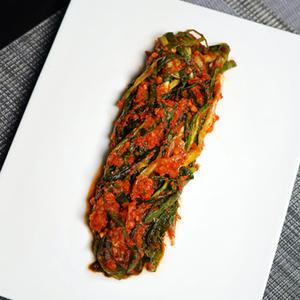 매울 신 실비김치 실비 파김치 500g 매운 실비김치 맛있게 매운김치 매운파김치