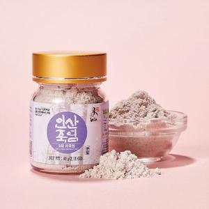 인산죽염 9회 자죽염 분말 240g 1통