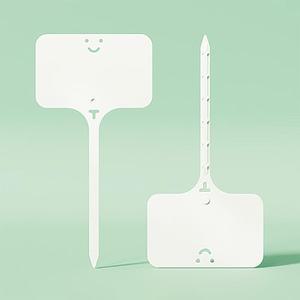 식물이름표 100개세트 식물라벨 다용도 인식표 원예용품 다육이 화분 H320