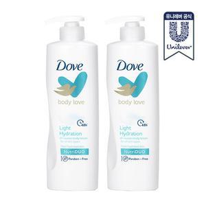 바디러브 로션 400ml 2개
