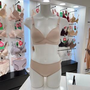 [엘르이너웨어](천안아산점)25년 SS 1차 컴포트핏 노와이어 여성 브래지어 세트 (EEWBR172,EEWBP172SK)