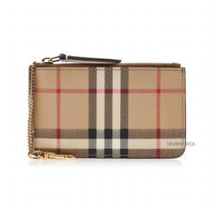 [라벨루쏘]  FW24 여성 빈티지 체크 카드지갑 8094428 LS KELBROOK DFC A7026