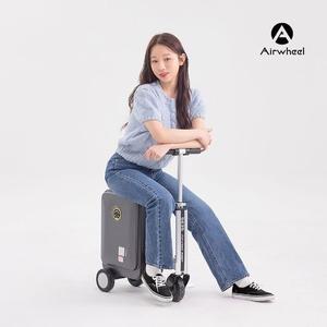 [기타][한국총판] Airwheel 에어휠 전동캐리어_SE3S_블랙핑크실버