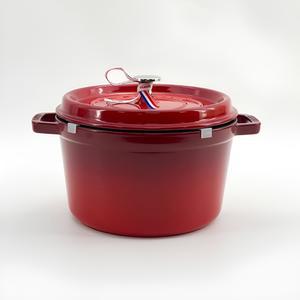 스타우브 B품 꼬꼬떼톨 체리 24cm 인덕션 무쇠냄비 주물냄비