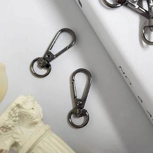 [기타]금속 개고리 38mm 블랙 부자재 키링 부속 열쇠고리 (WFFTSUL)