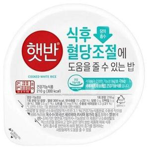 식후 혈당 조절에 도움을 줄 수 있는 밥 210g x 12개