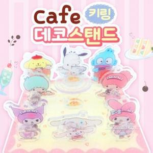 데코스탠드-12EA 카페 산리오 키링