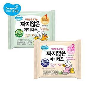 [동원에프앤비][T]덴마크 짜지않은 아기치즈 1단계 170g x 10개/2단계 선택