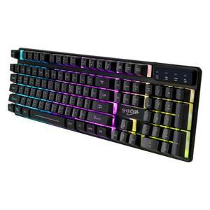 [아트박스]/지클릭커 지클릭커 GK-7 멤브레인 LED 게이밍 키보드 블랙