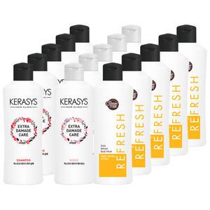 애경 케라시스 180ml 샴푸 x5개 + 린스x5개 + 망고 바디워시x5개