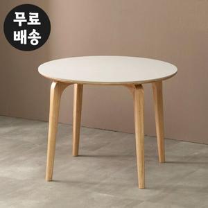 라벤 포세린 세라믹 원형 4인용 테이블 식탁(내츄럴)