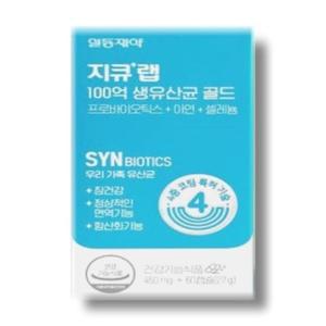 지큐랩 100억 생유산균 골드 500mg x 60캡슐